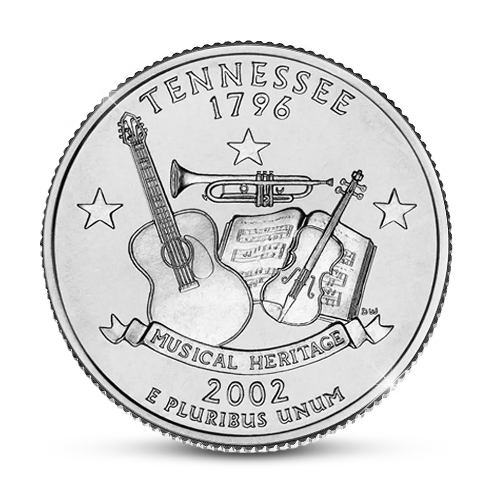 Elvis Tennessee Quarter Dollar Set aus Amerika