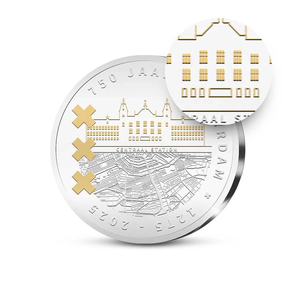 De eerste herdenkingsuitgifte “Station Amsterdam Centraal"