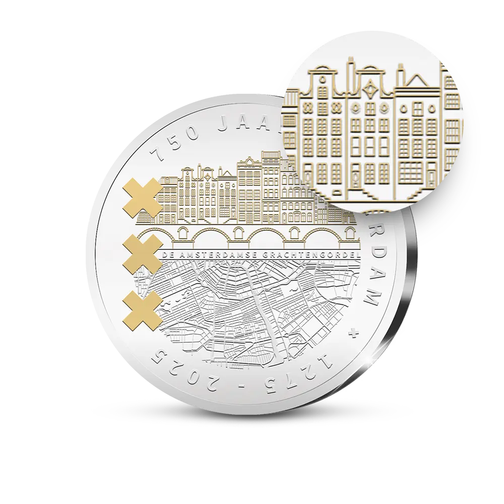 De eerste herdenkingsuitgifte “De Grachtengordel”