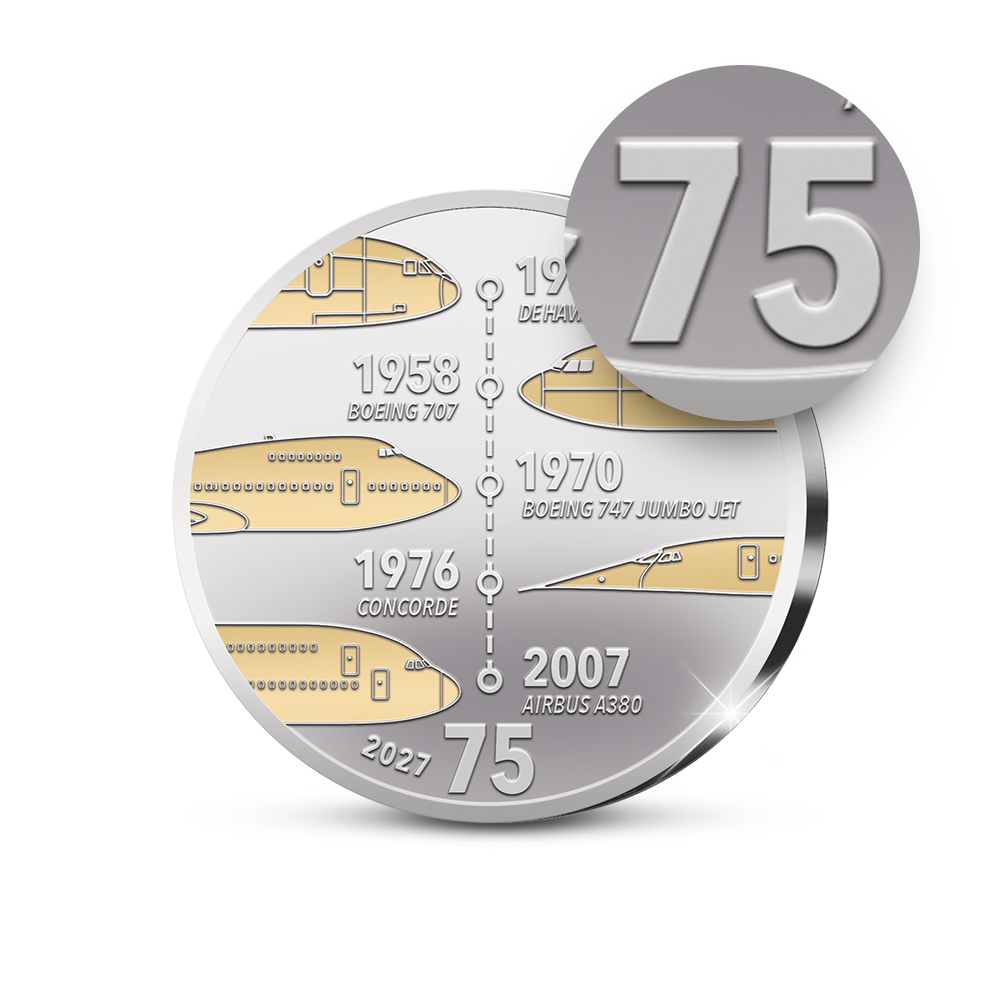 De ‘75 Years of the Jet Age – Commemorative Issue 2027’