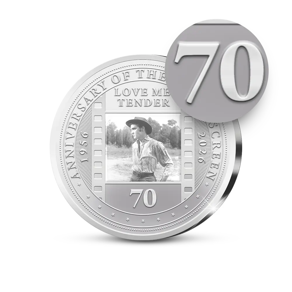 De “Elvis’ Love Me Tender 70th Anniversary” USA Herdenkingsuitgifte