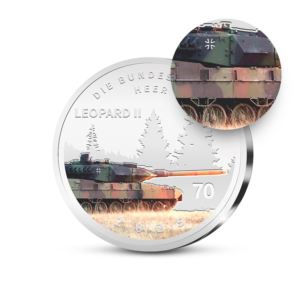Duitse Herdenkingsuitgifte ‘Das Heer: Leopard II’