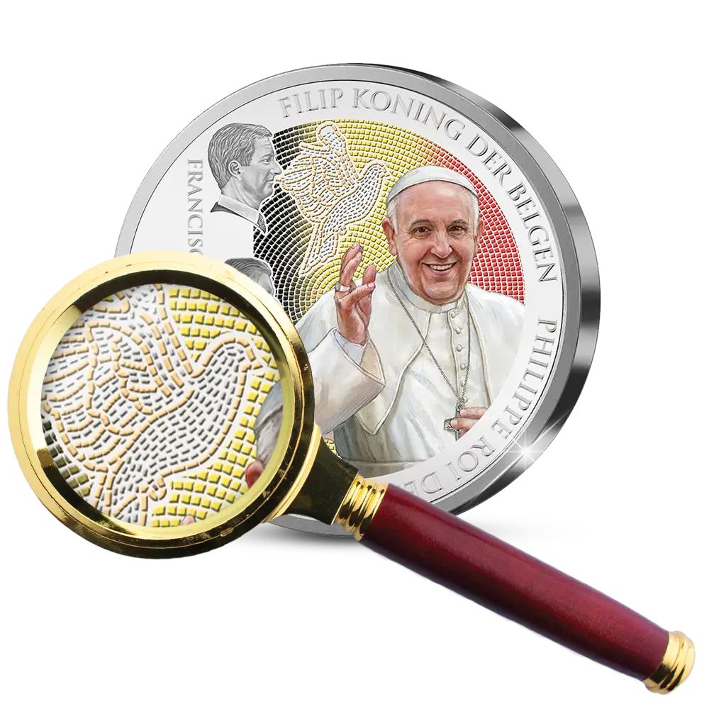 De Belgische Herdenkingsuitgifte ‘Paus Franciscus in België’