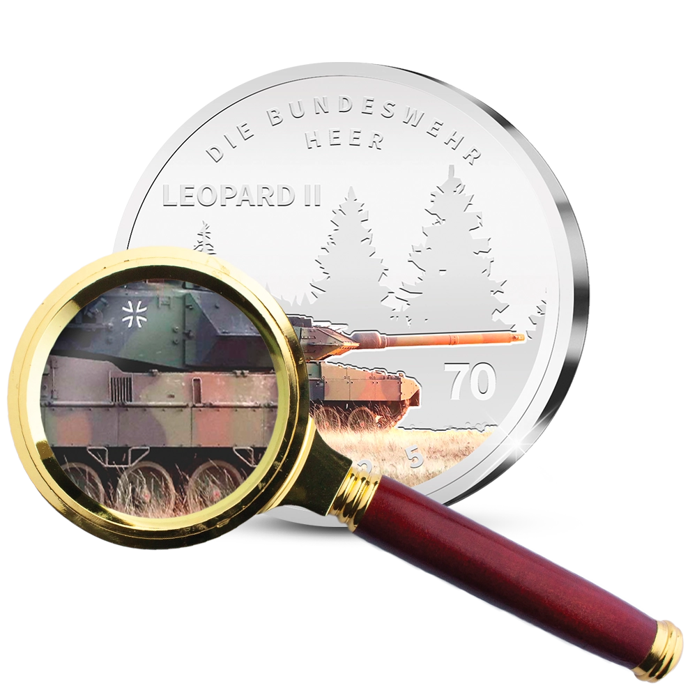 Duitse Herdenkingsuitgifte ‘Das Heer: Leopard II’