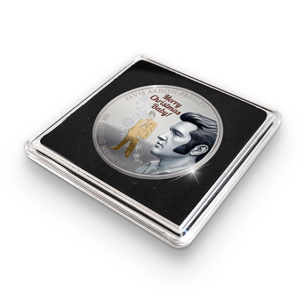 De Eerste Slag van de Amerikaanse Herdenkingsuitgifte “Elvis Presley, the Christmas Tribute 2025”