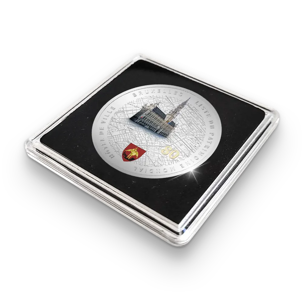 De Eerste Belgische Herdenkingsuitgifte “Brussel, Werelderfgoed”