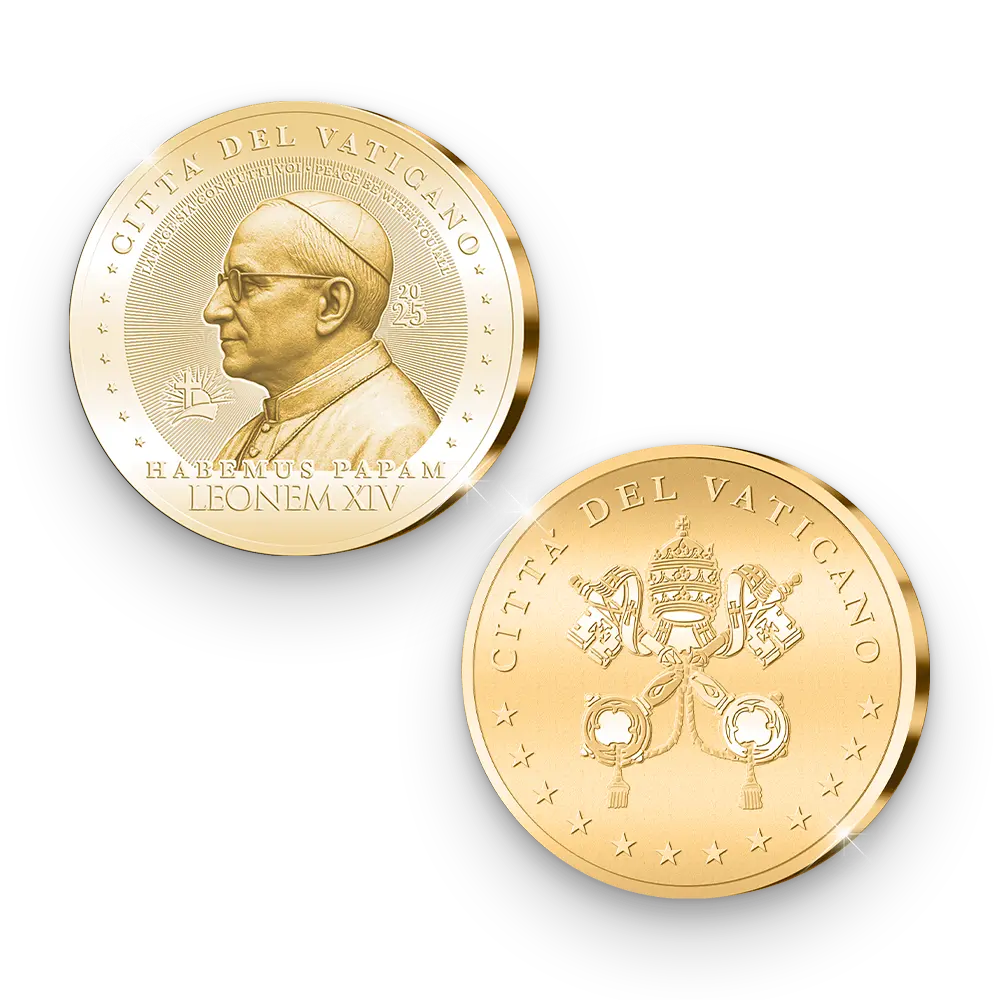 De allereerste Vaticaan Herdenkingsuitgifte ‘Leonem XIV Pontifex’