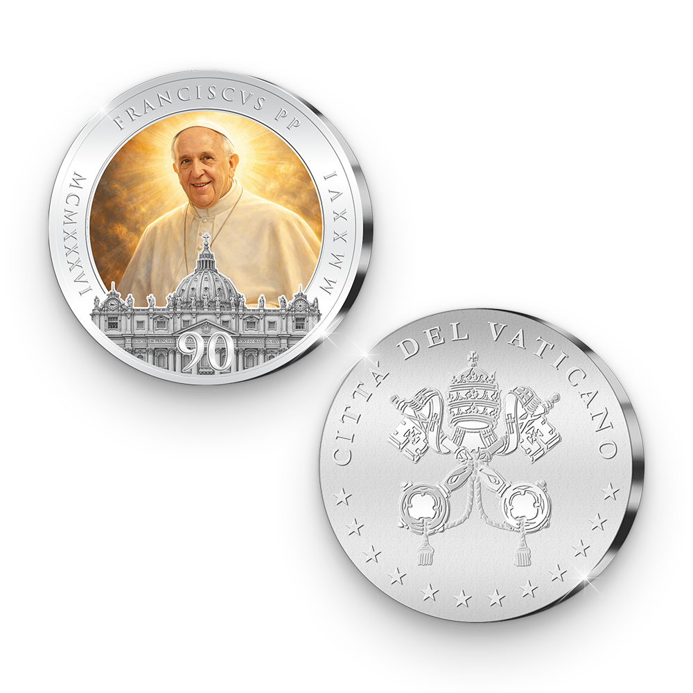De Vaticaan Herdenkingsuitgifte "Pope Francis 90: A Life in Service"