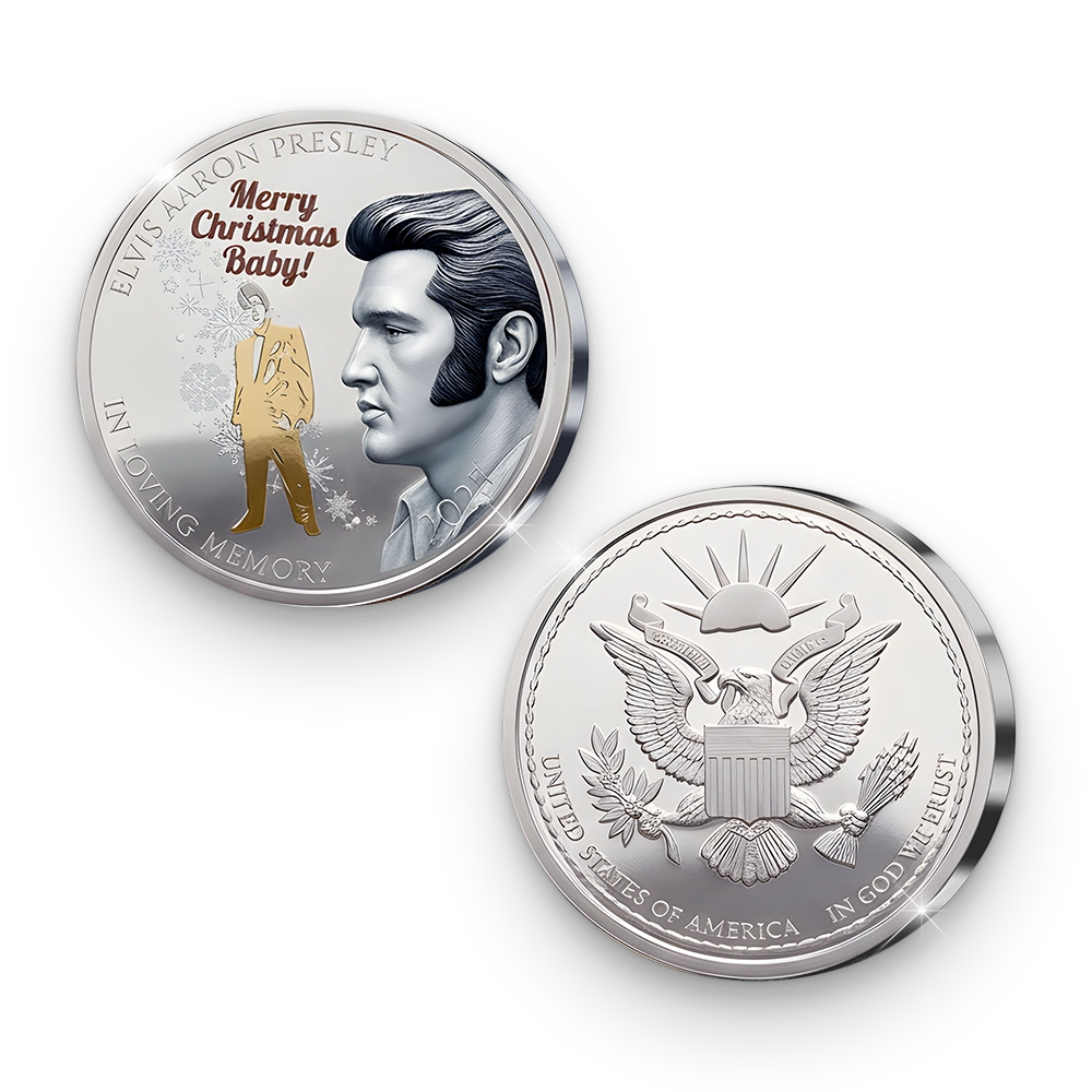 De Eerste Slag van de Amerikaanse Herdenkingsuitgifte “Elvis Presley, the Christmas Tribute 2025”