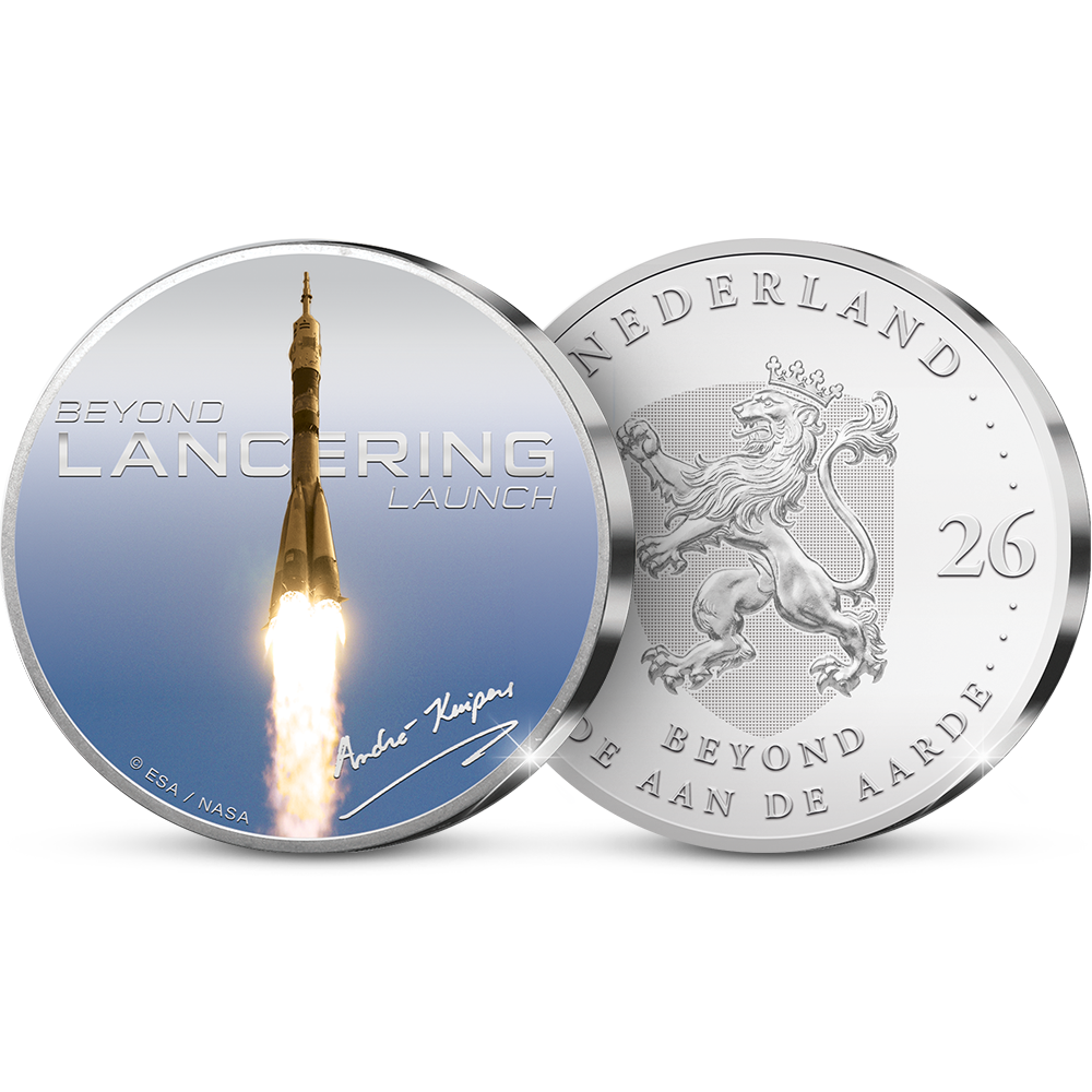 ‘Lancering’ – de eerste uitgifte van de Nederlandse muntcollectie BEYOND, Ode aan de Aarde