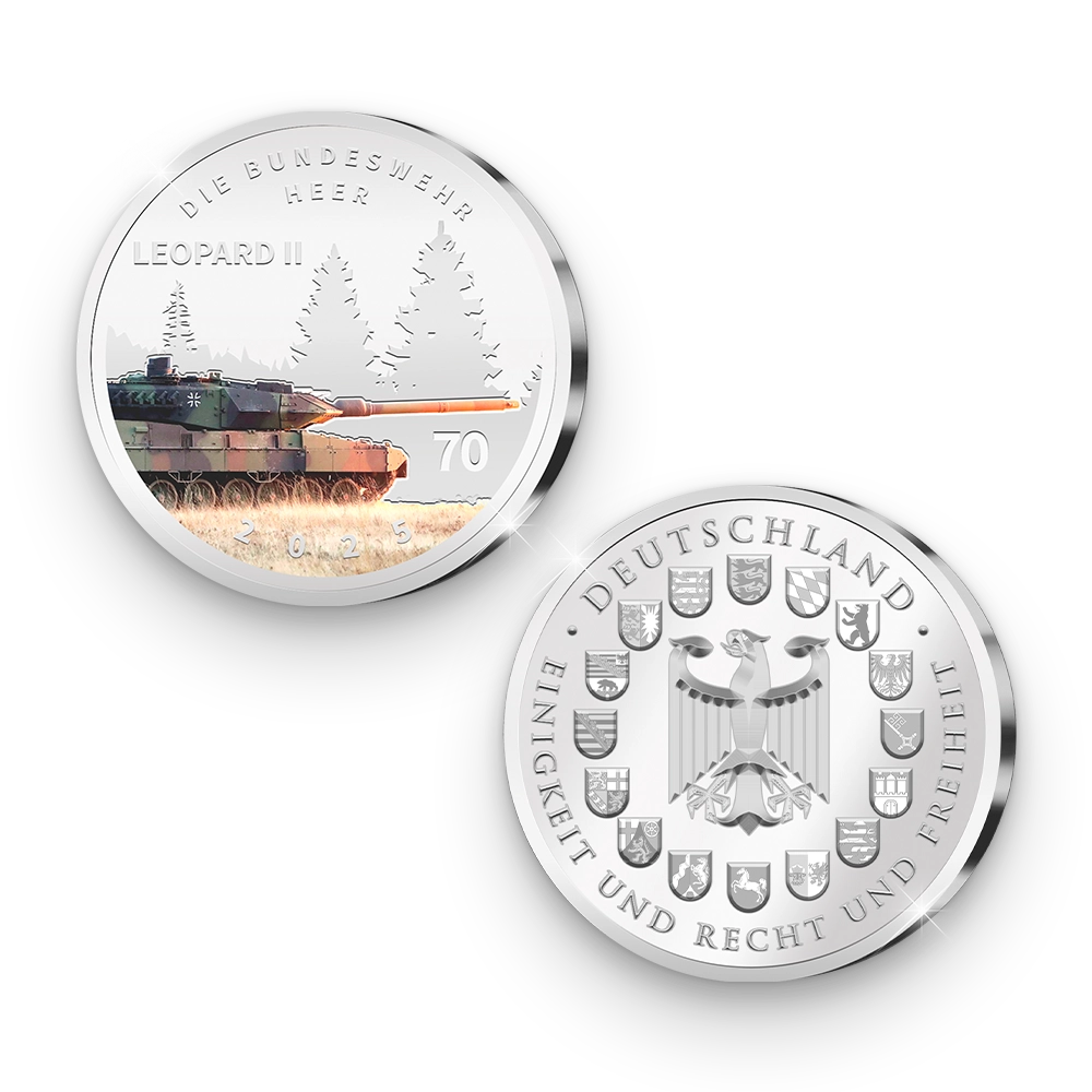 Duitse Herdenkingsuitgifte ‘Das Heer: Leopard II’
