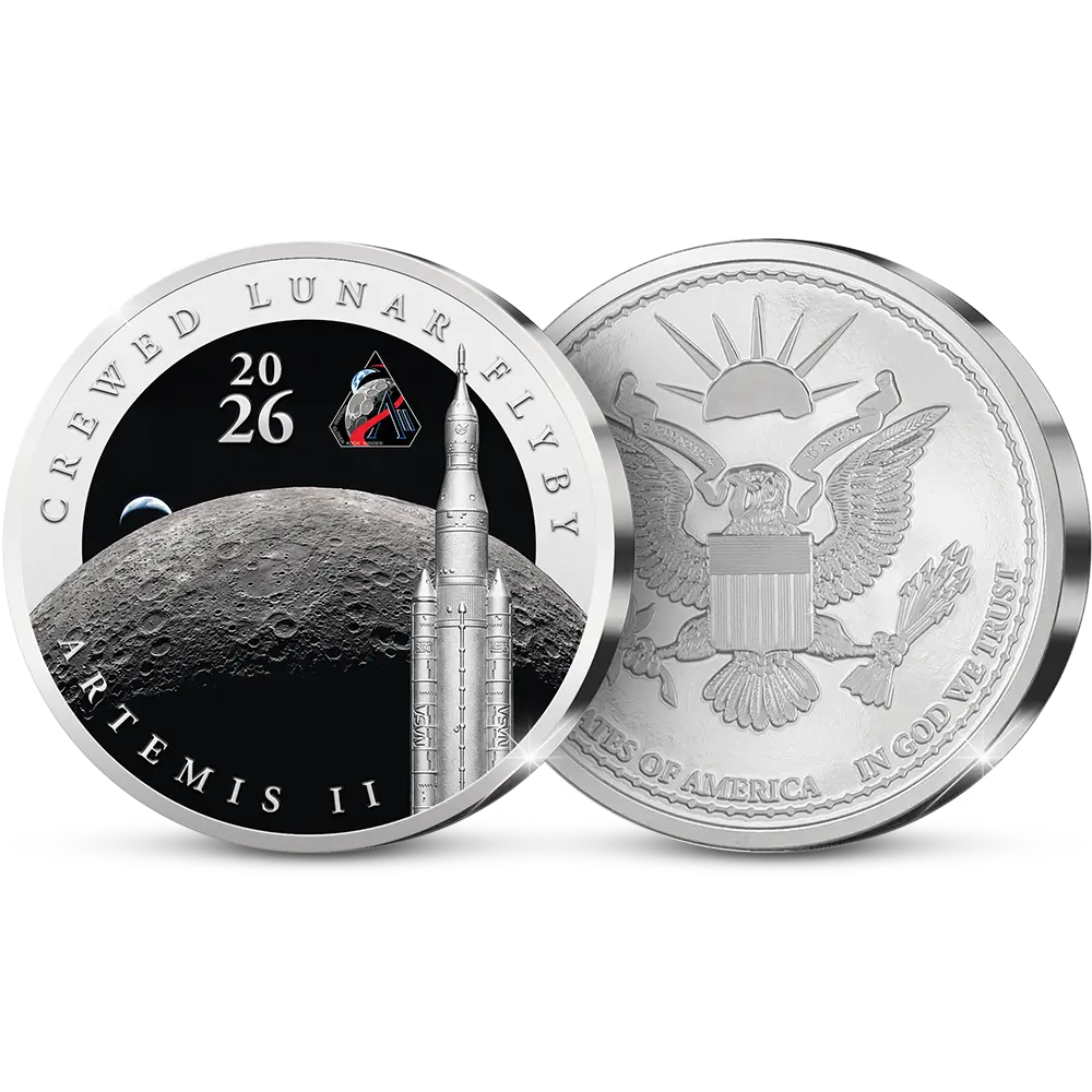 De USA Herdenkingsuitgifte 2026 ‘Artemis II: A Journey Beyond Earth to the Moon’