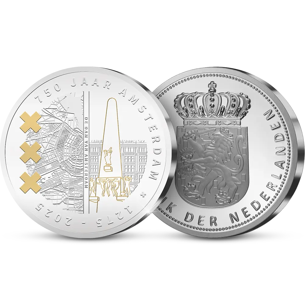De eerste herdenkingsuitgifte “De Dam van Amsterdam”