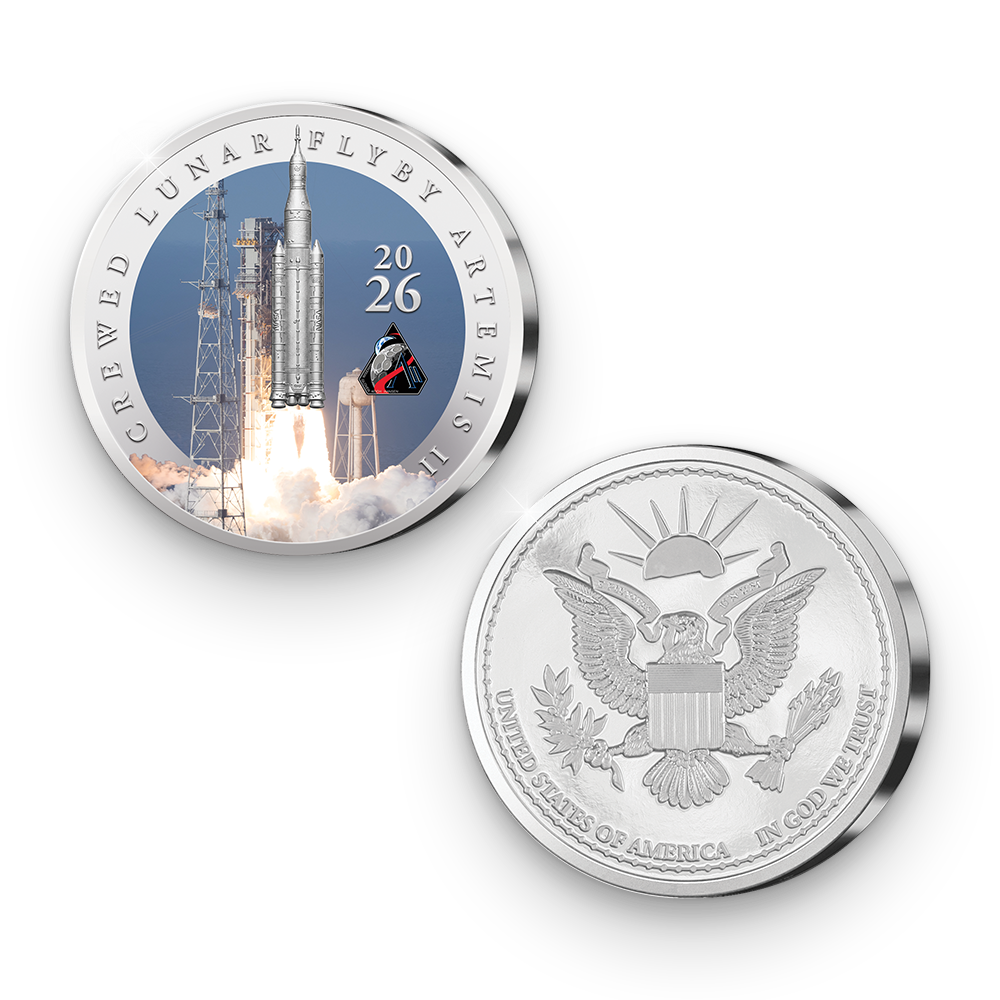 De USA Herdenkingsuitgifte 2026 ‘Artemis II: Launch into the Unknown – Rise of a New Space Era'