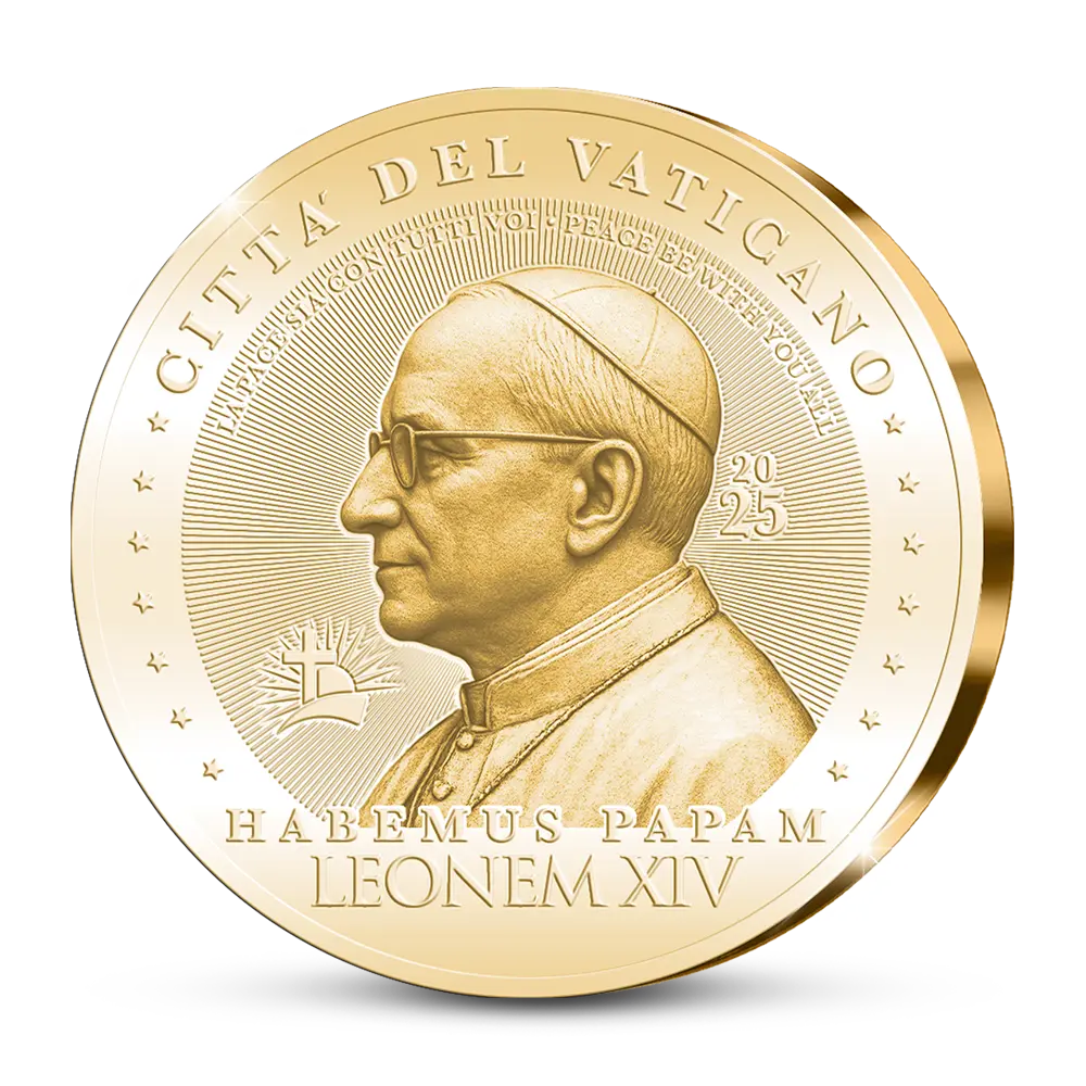 De allereerste Vaticaan Herdenkingsuitgifte ‘Leonem XIV Pontifex’