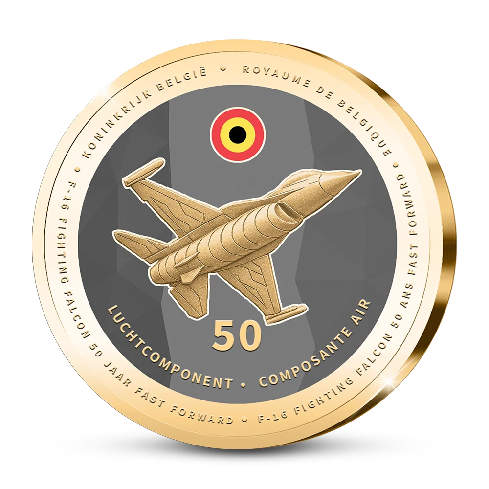 De Belgische Herdenkingsuitgifte ‘F-16: 50 Jaar Fast forward’