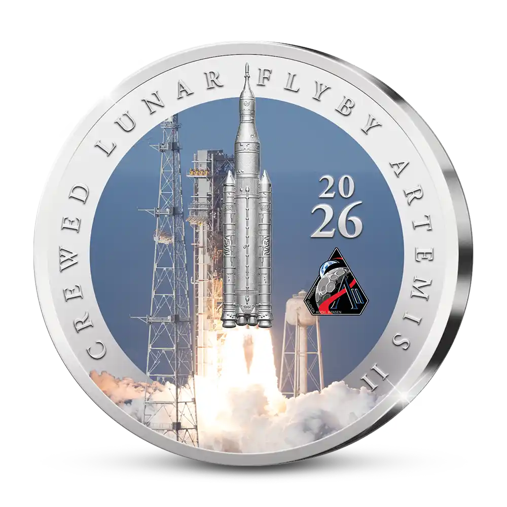 De USA Herdenkingsuitgifte 2026 ‘Artemis II: Launch into the Unknown – Rise of a New Space Era'