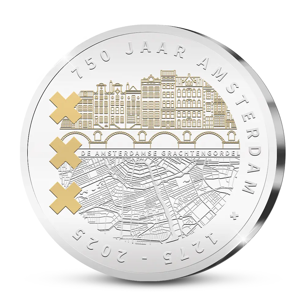 De eerste herdenkingsuitgifte “De Grachtengordel”