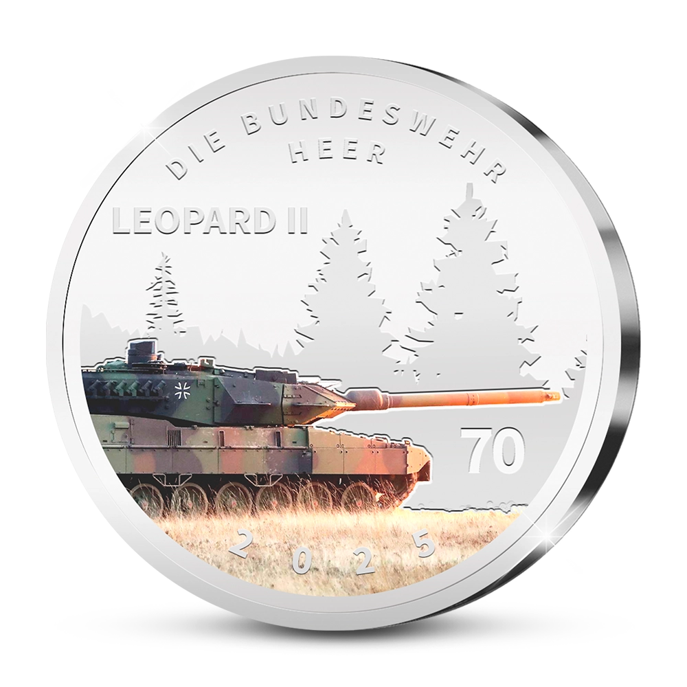 Duitse Herdenkingsuitgifte ‘Das Heer: Leopard II’