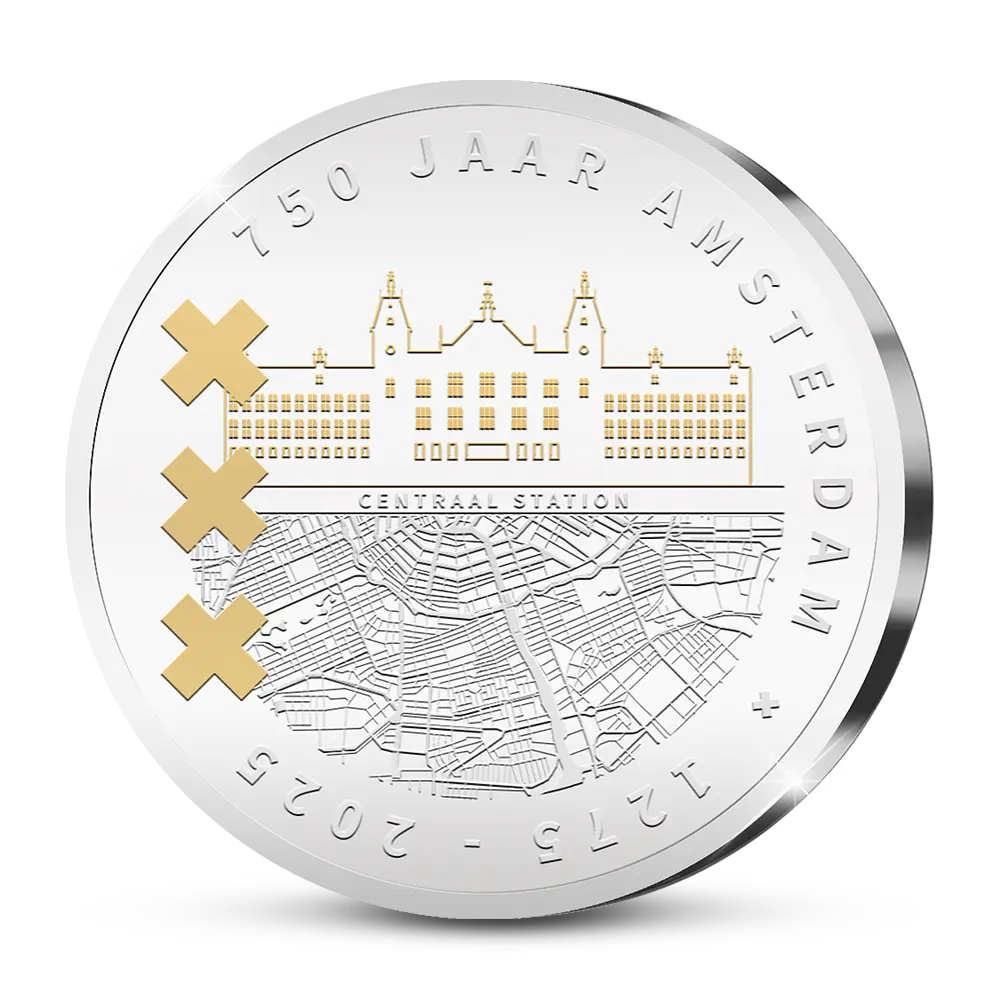 De eerste herdenkingsuitgifte “Station Amsterdam Centraal"