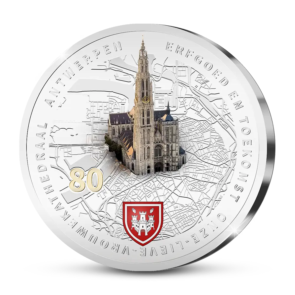 De Eerste Belgische Herdenkingsuitgifte “Antwerpen, Erfgoed en Toekomst”