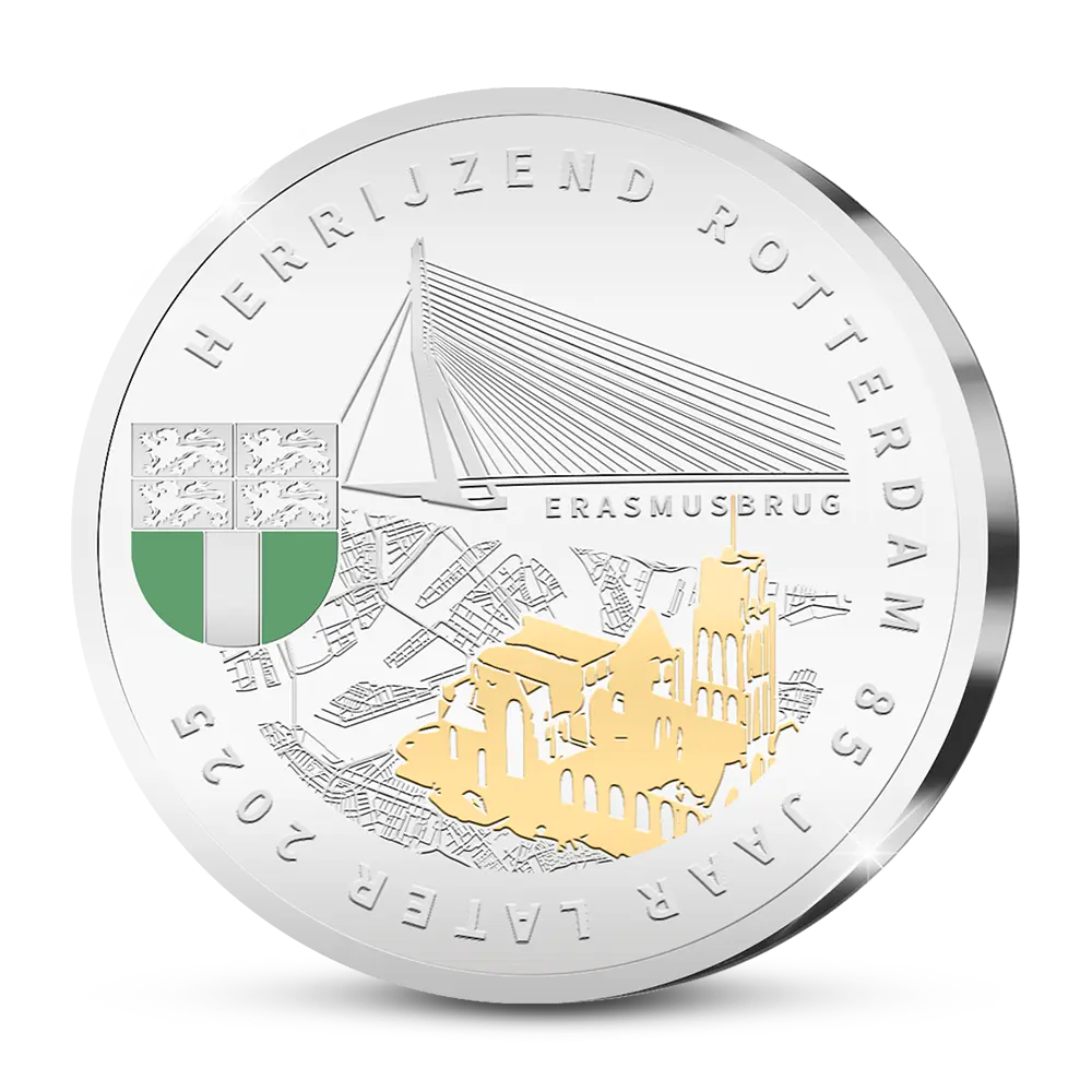 De Eerste Nederlandse Herdenkingsuitgifte “Herrijzend Rotterdam: 85 Jaar Later”