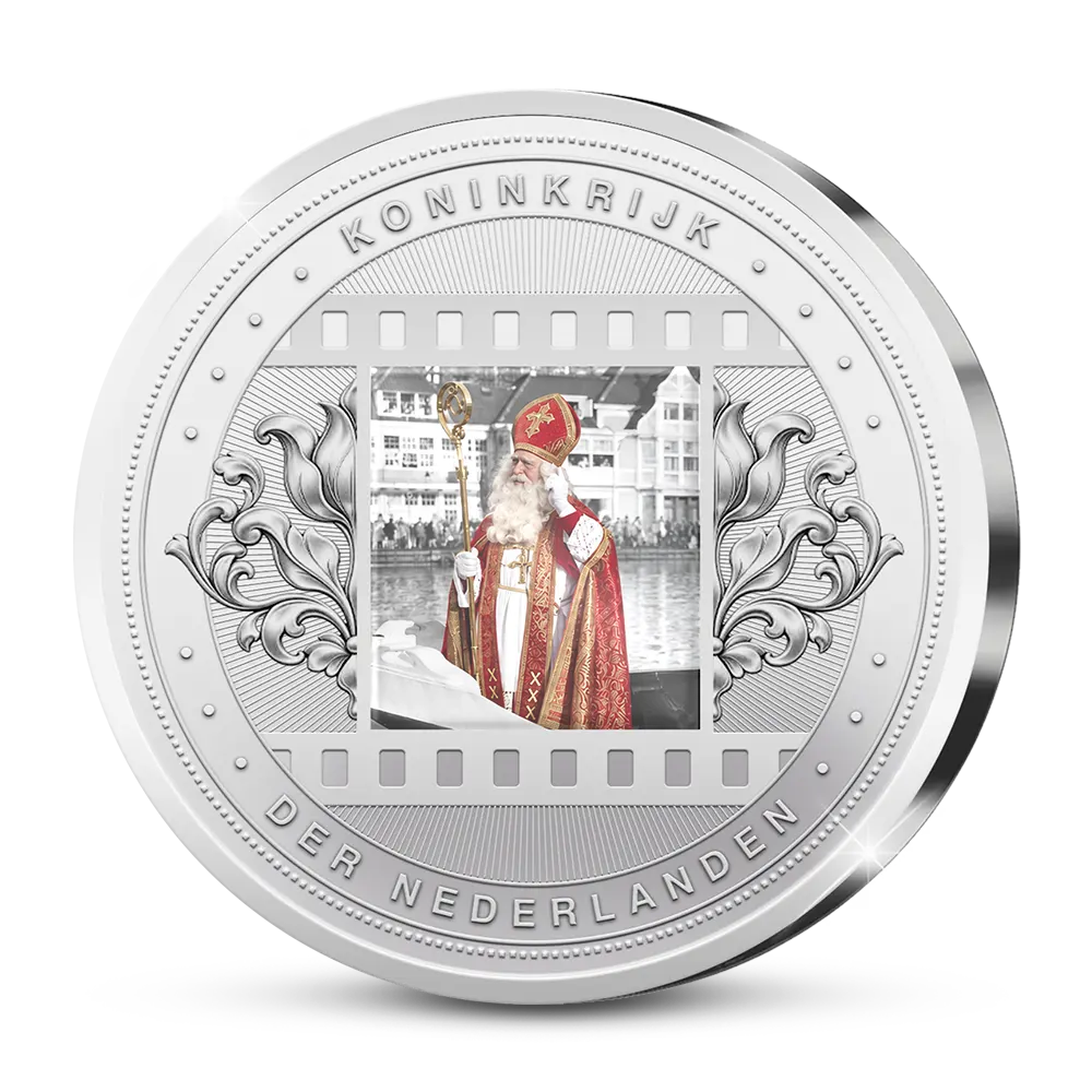 De exclusieve Dubbeljubileumuitgifte "75 Jaar Televisie & Sinterklaasintocht"