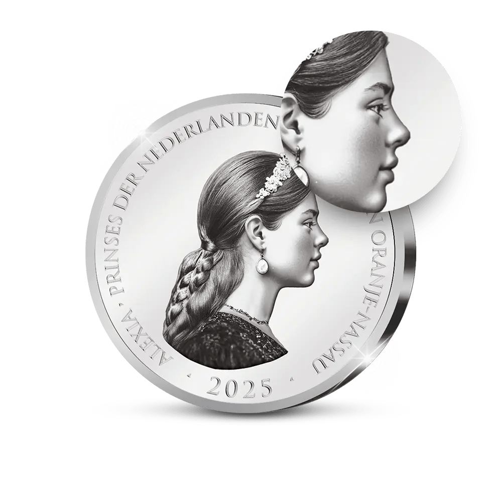 De allereerste Nederlandse Herdenkingsuitgifte ooit van: Prinses Alexia der Nederlanden - Edel Collecties