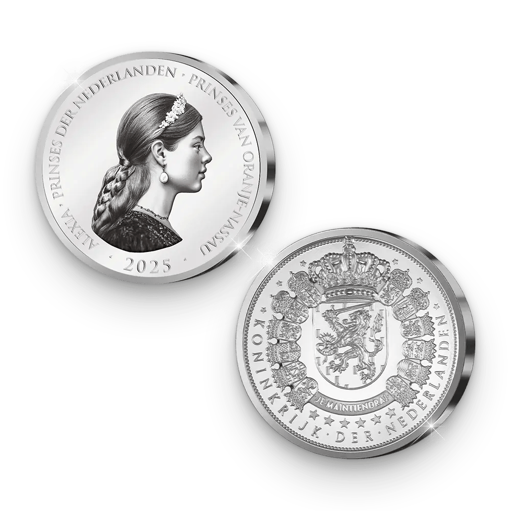 De allereerste Nederlandse Herdenkingsuitgifte ooit van: Prinses Alexia der Nederlanden - Edel Collecties