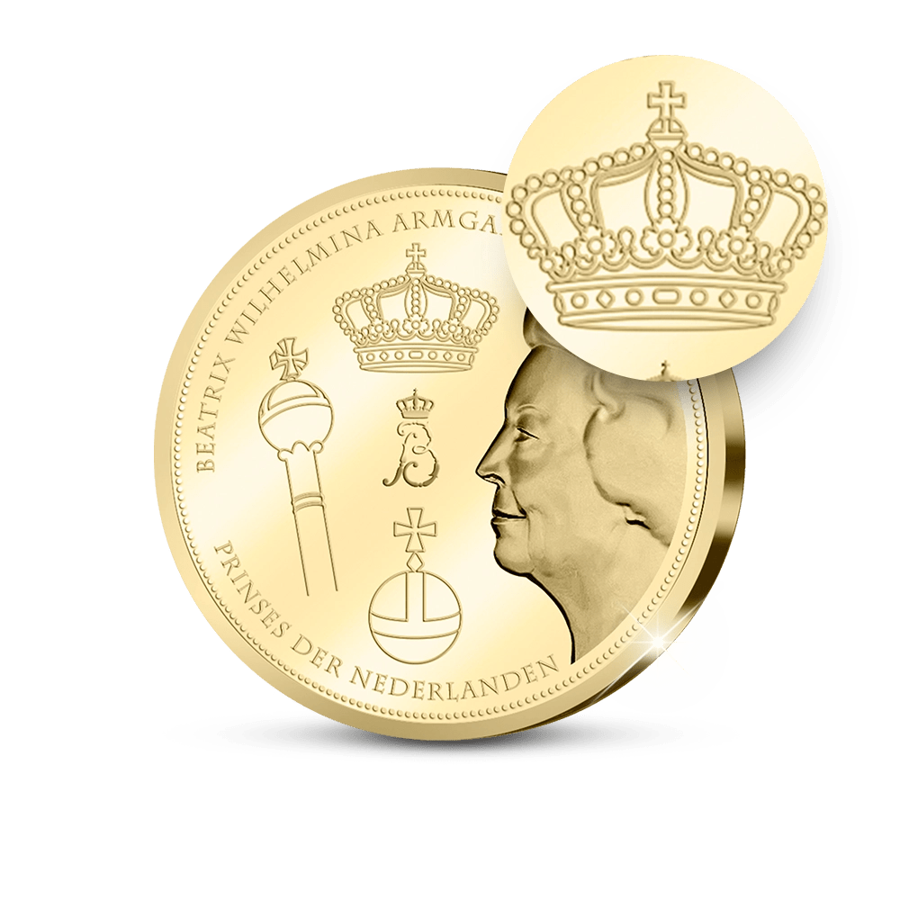De eerste Nederlandse Herdenkingsuitgifte ‘Beatrix, Koningin der Nederlanden’ - Edel Collecties