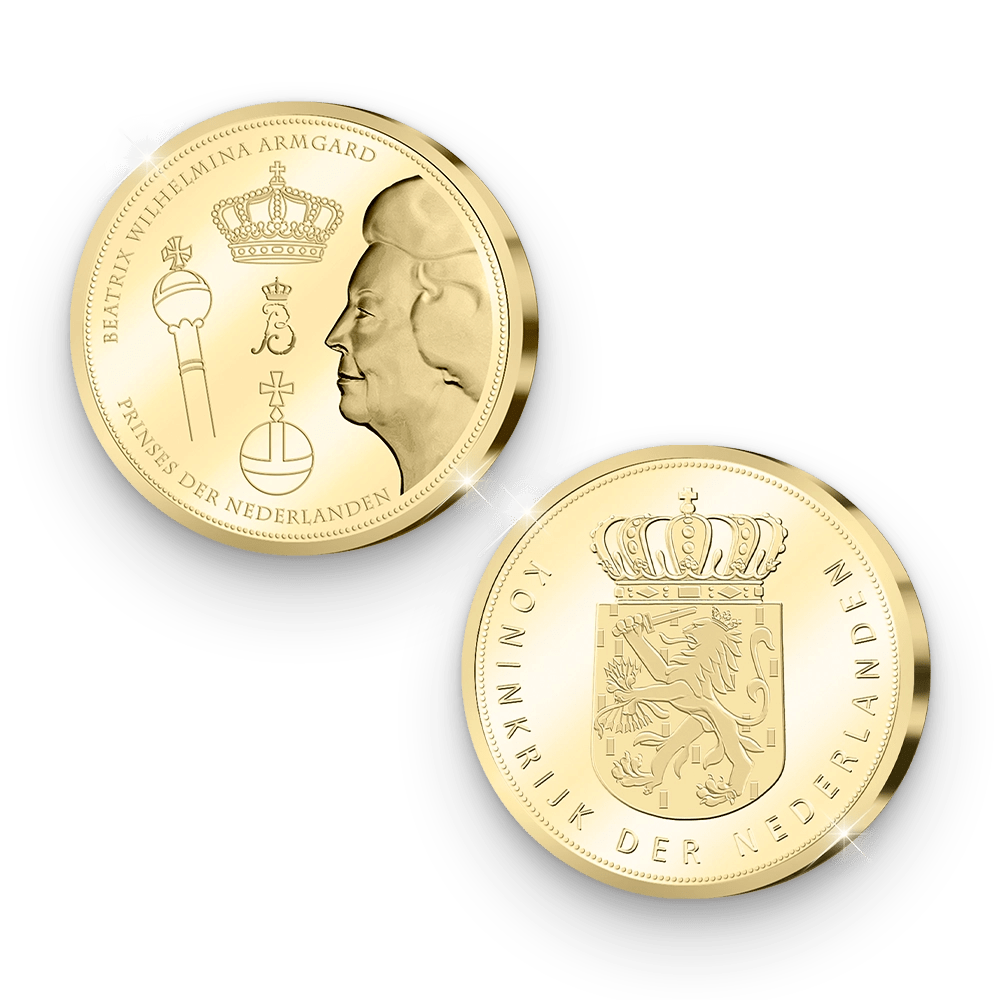De eerste Nederlandse Herdenkingsuitgifte ‘Beatrix, Koningin der Nederlanden’ - Edel Collecties