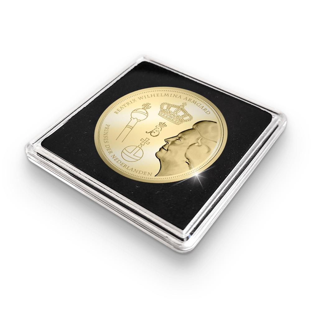 De eerste Nederlandse Herdenkingsuitgifte ‘Beatrix, Koningin der Nederlanden’ - Edel Collecties