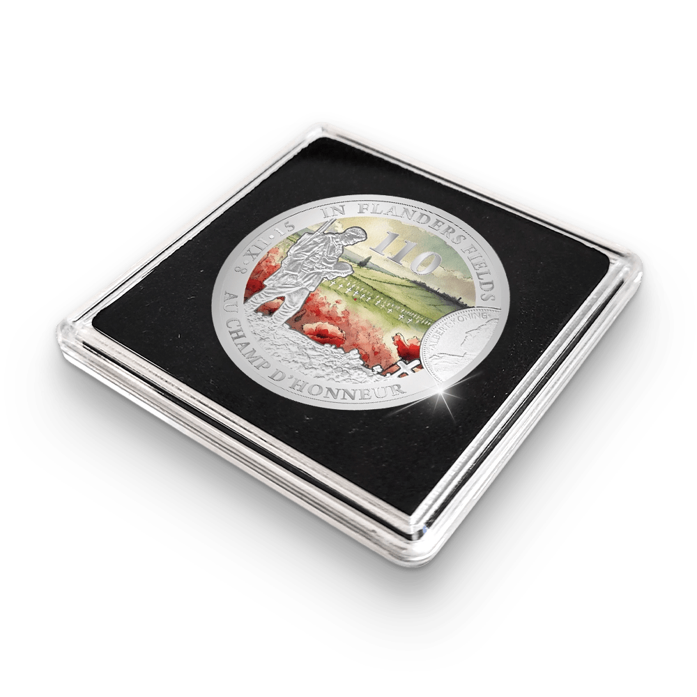De Eerste Slag van de Belgische Herdenkingsuitgifte “In Vlaanderens Velden 110 jaar” - Edel Collecties