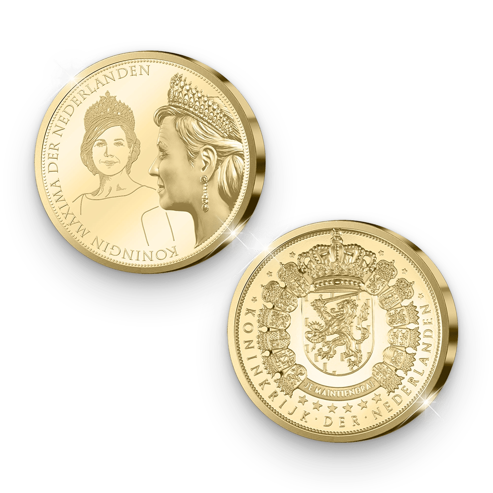 De Gratis vergulde “Koningin Máxima, Stijlicoon” Herdenkingsuitgifte - Edel Collecties