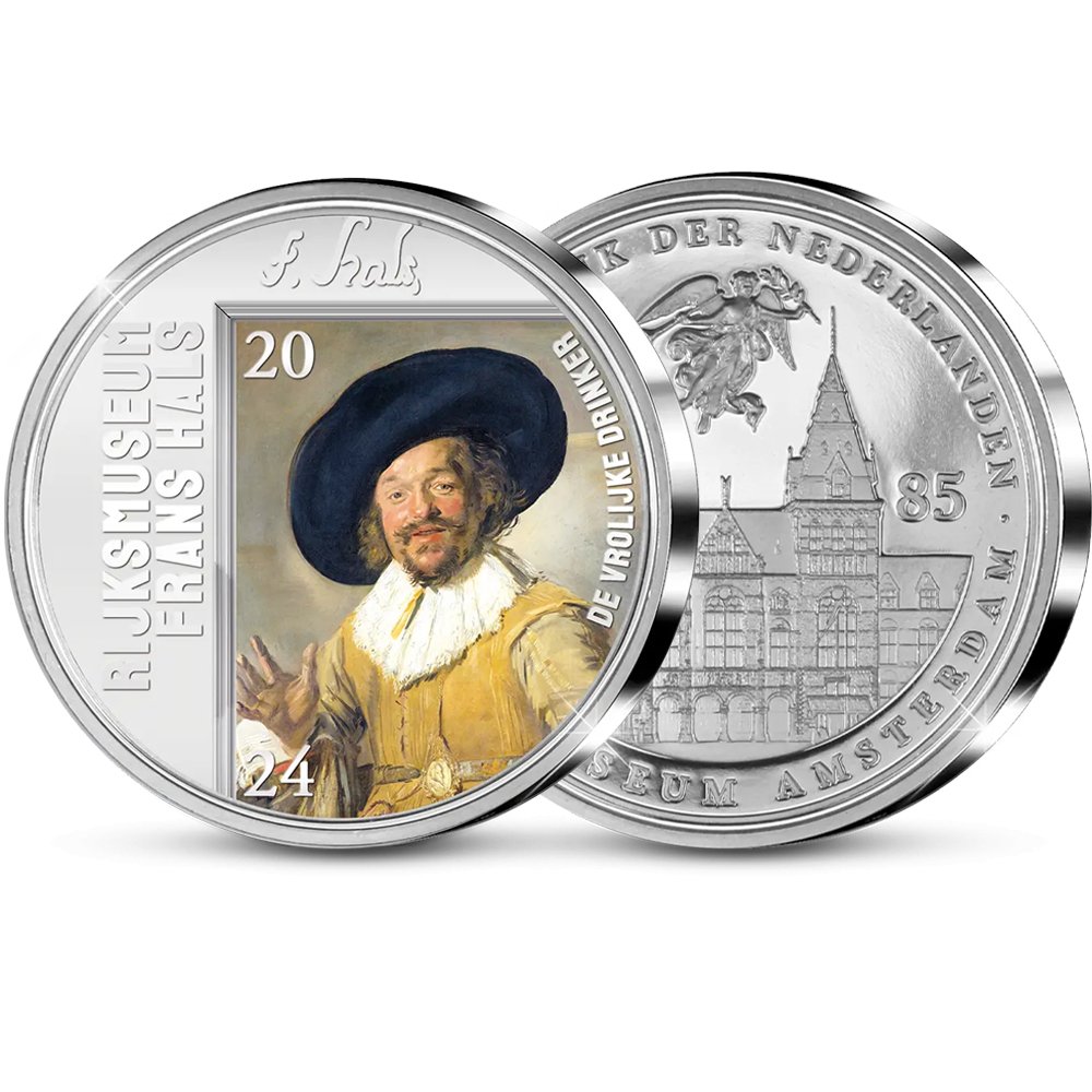 De Verzilverde Herdenkingsuitgifte: Het Rijksmuseum en Frans Hals - Edel Collecties