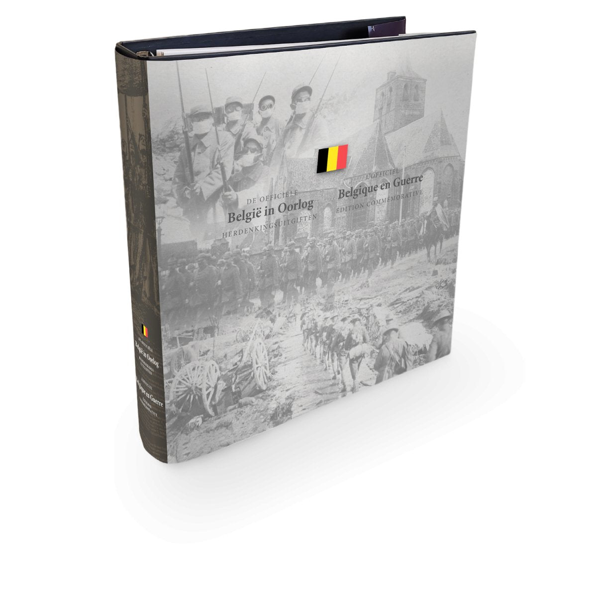 Verzamelalbum “De België in Oorlog Herdenkingsuitgiften” - Edel Collecties