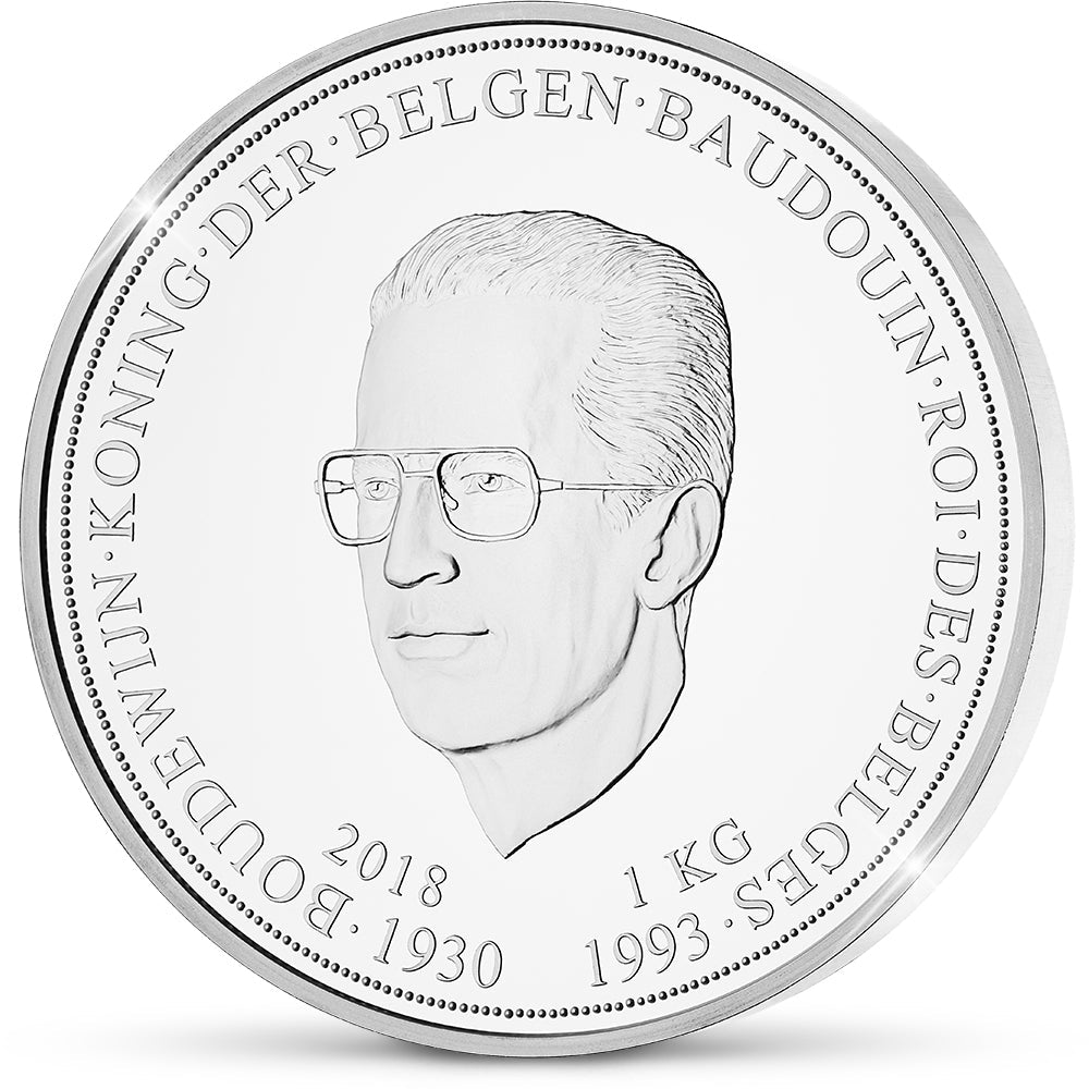 1 Kilo Koning Boudewijn Herdenkingsuitgifte - Edel Collecties