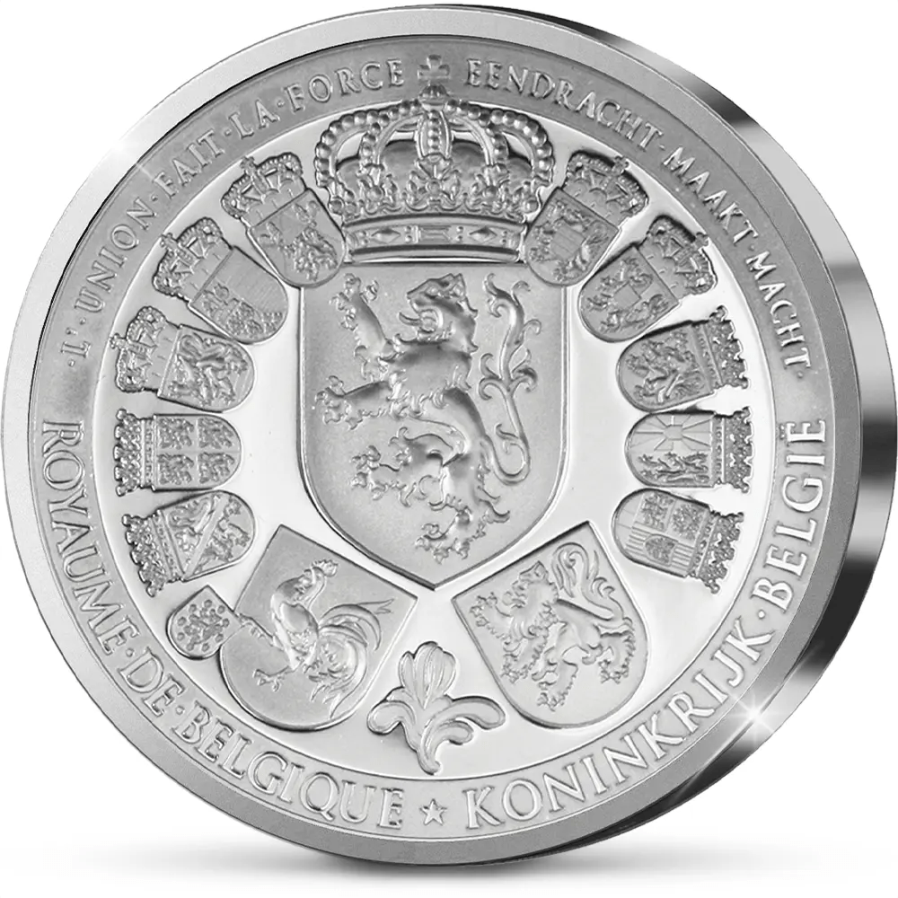 De gratis verzilverde Koning Albert I Herdenkingsuitgifte - Edel Collecties