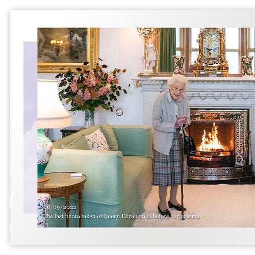 De Méést Historische Eerste-Dag-Envelop van 2022: In Liefdevolle Herinnering Koningin Elizabeth II van Engeland - Edel Collecties
