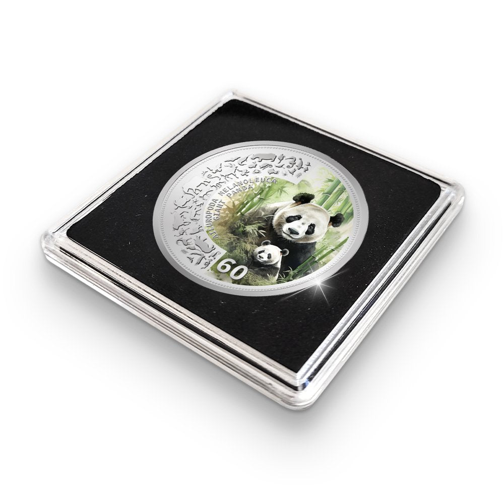 Gratis Kennismaken: De Officiële “Panda-Mother with Child” Herdenkingsuitgifte van China - Edel Collecties