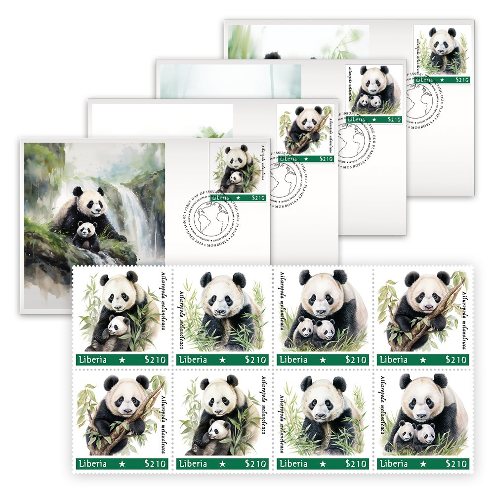 Het “Panda Mother with Child” Collectors-Pack 2023 - Edel Collecties