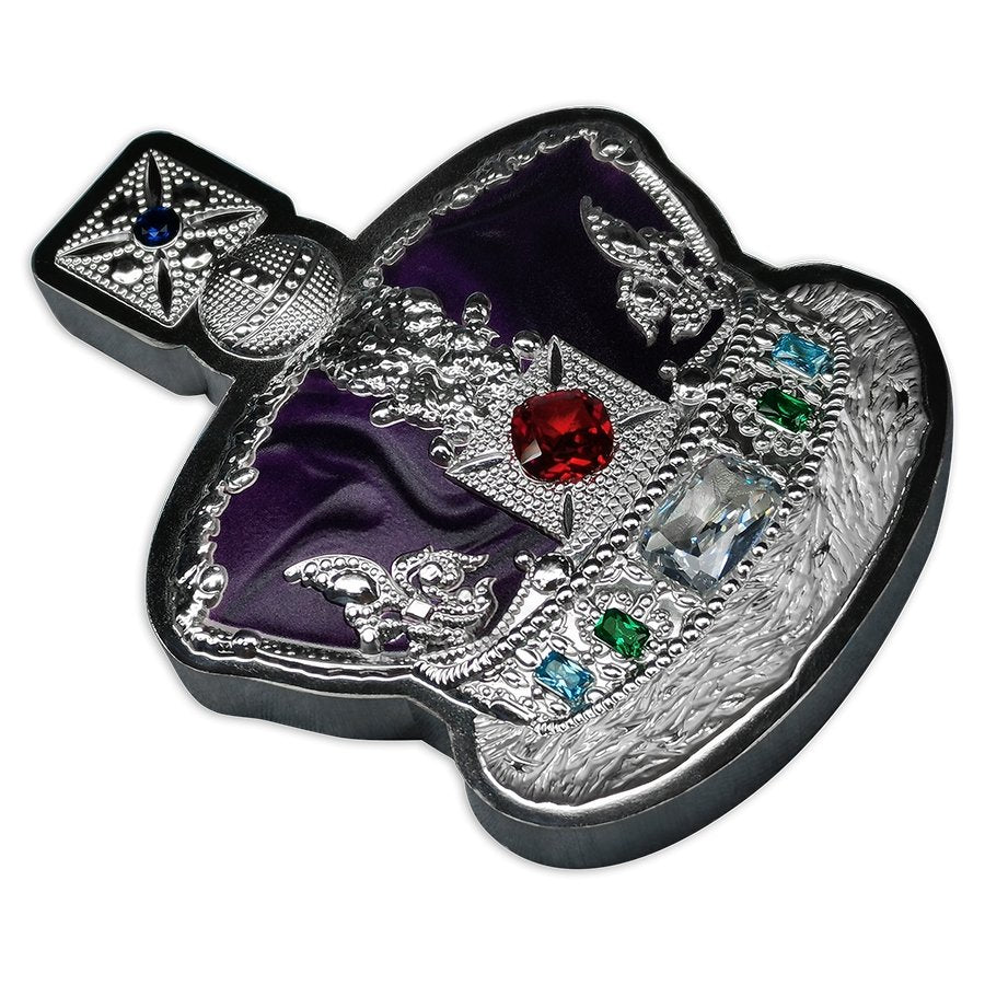 “The Official Queen Elizabeth II Imperial State Crown 1KG Silver Coin” - Edel Collecties