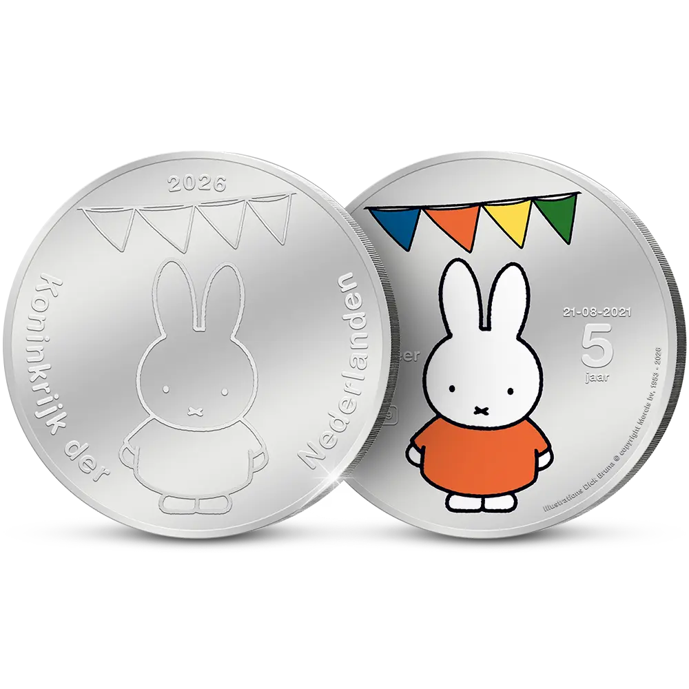 De verjaardag Pondermunt met Nijntje