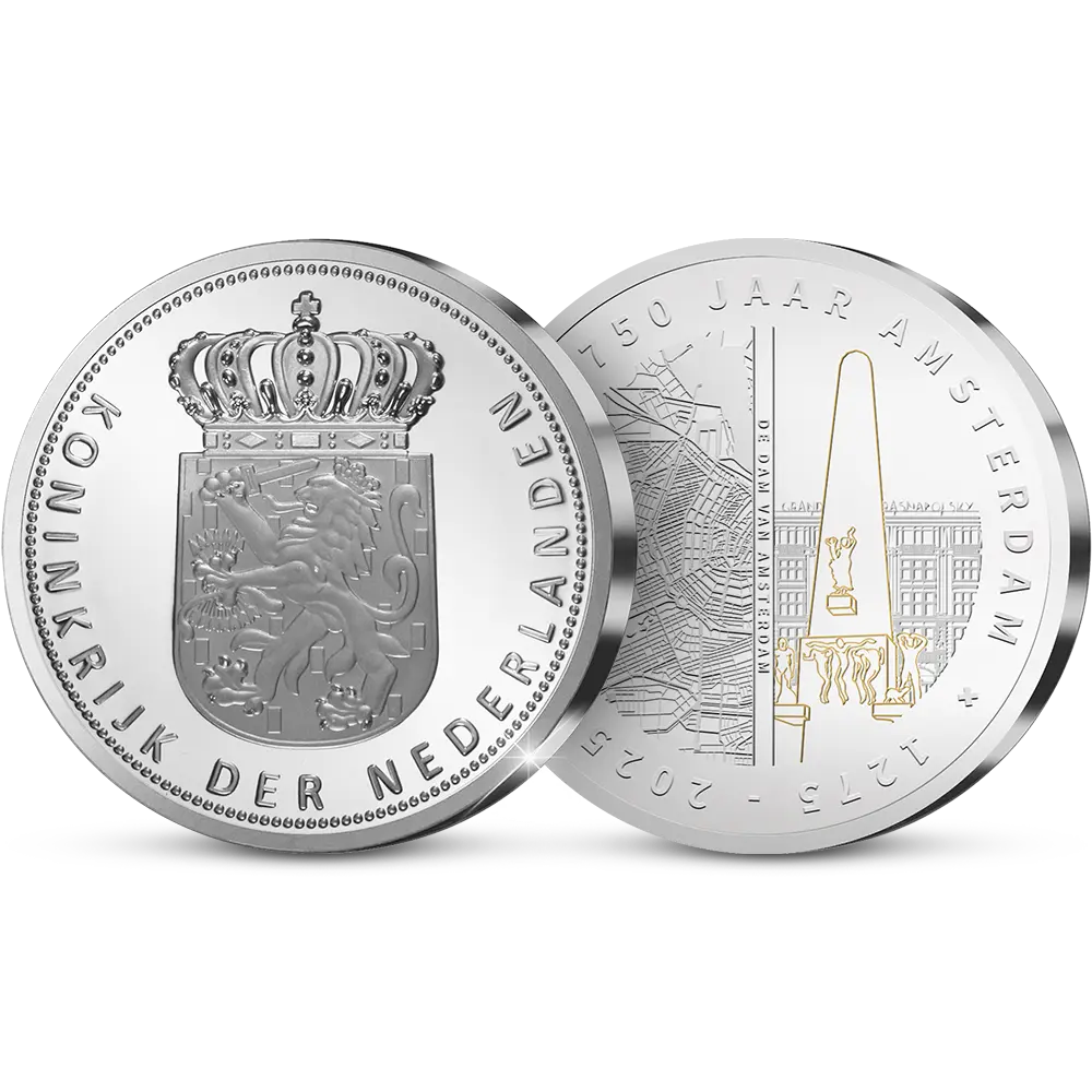 De eerste herdenkingsuitgifte “De Dam van Amsterdam”