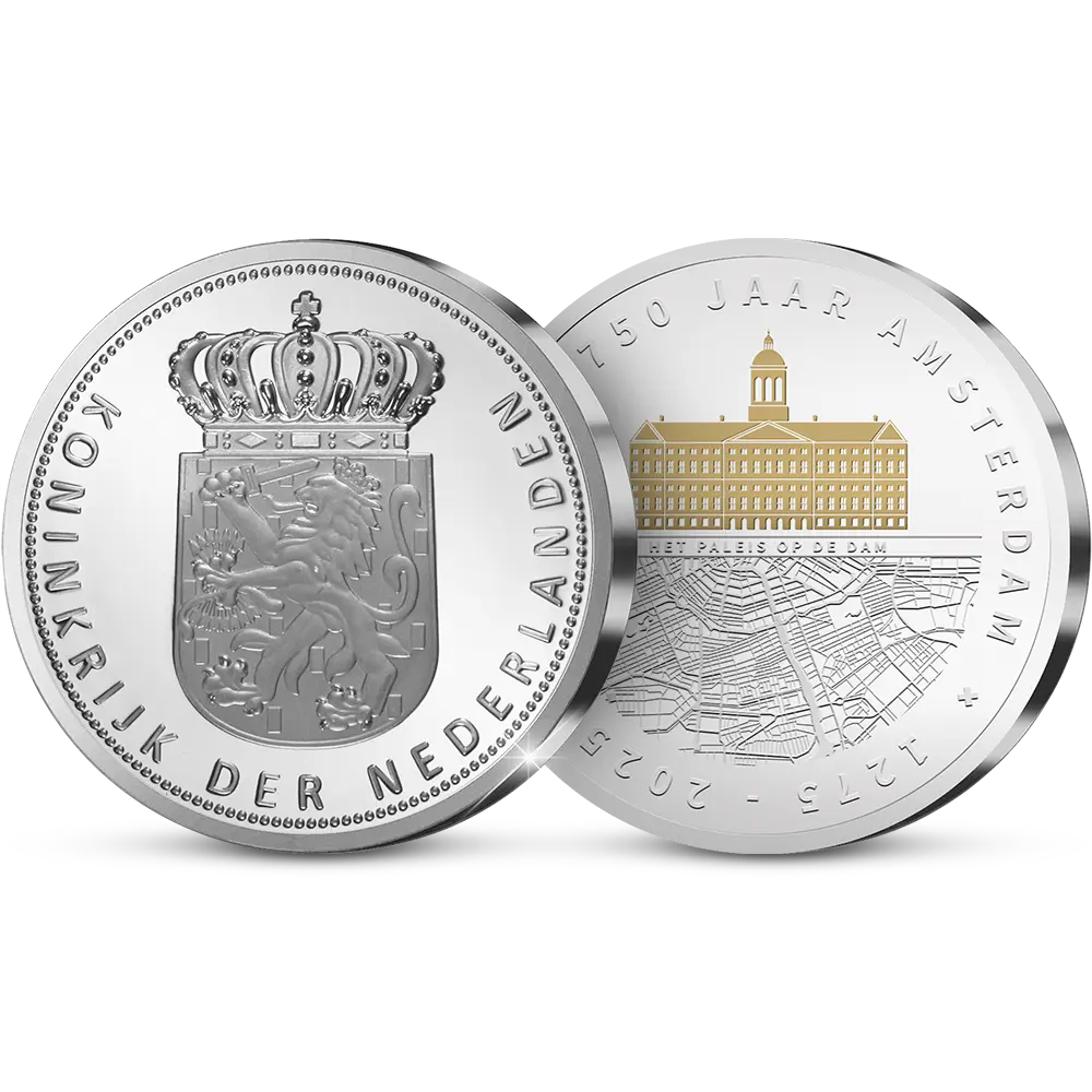 De eerste herdenkingsuitgifte “Het Paleis op de Dam”