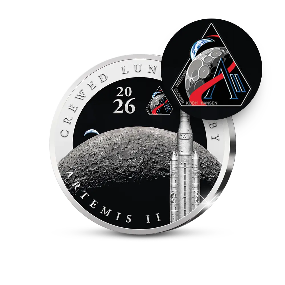 De USA Herdenkingsuitgifte 2026 ‘Artemis II: A Journey Beyond Earth to the Moon’