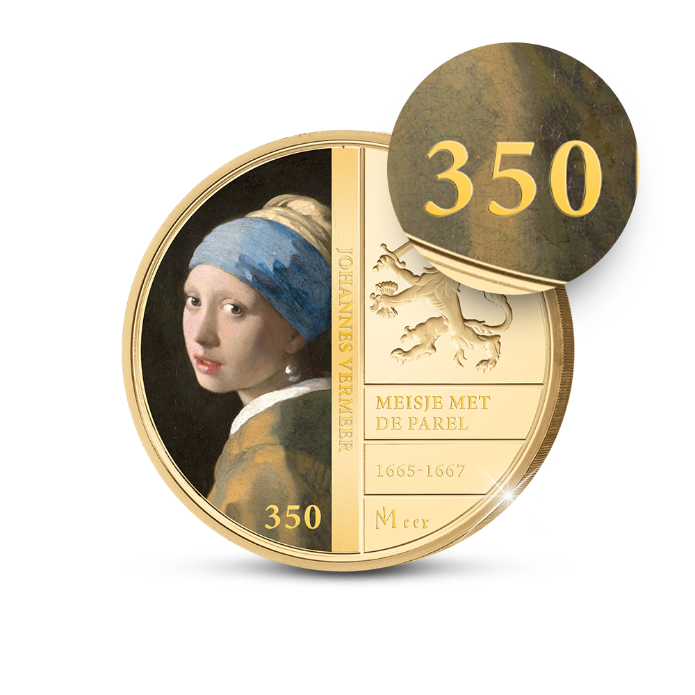 Das 350-jährige Johannes Vermeer Hollandsche Ponder 'Mädchen mit dem Perlenohrring'