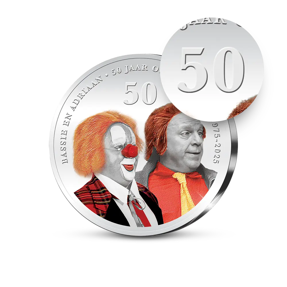 De officiële Herdenkingsuitgifte Bassie & Vlugge Japie - uitgifte nummer 2