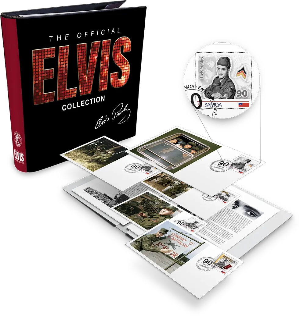 De Internationale Postzegelcollectie ‘Elvis in Germany’