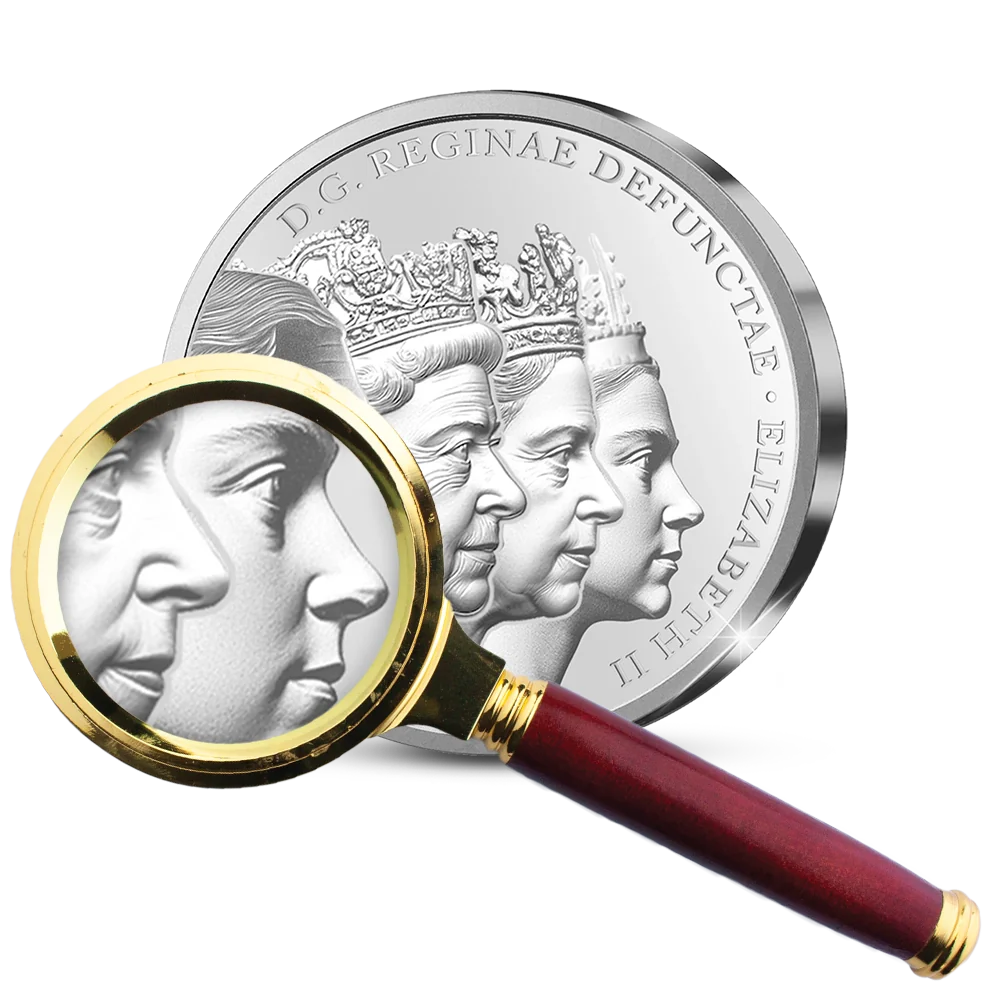 De Eerste Slag van de Engelse Herdenkingsuitgifte ‘Queen Elizabeth II: A Century of Majesty’